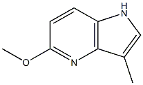 1H-Pyrrolo[3,2-b]pyridine, 5-Methoxy-3-Methyl- CAS#: 138469-76-8