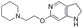 1H-Pyrrolo[3,2-c]pyridine, 2,3-dihydro-6-[2-(1-piperidinyl)ethoxy]- CAS#: 399580-40-6