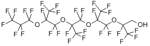 1H,1H-PERFLUORO(2,5,8,11-TETRAMETHYL-3,6,9,12-TETRAOXAPENTADECAN-1-OL) CAS#: 141977-66-4