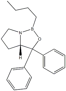 1H,3H-Pyrrolo[1,2-c][1,3,2]oxazaborole, 1-butyltetrahydro-3,3-diphenyl-, (S)- CAS#: 129145-37-5