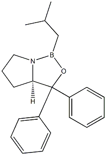 1H,3H-Pyrrolo[1,2-c][1,3,2]oxazaborole, tetrahydro-1-(2-Methylpropyl)-3,3-diphenyl-, (R)- CAS#: 142072-56-8