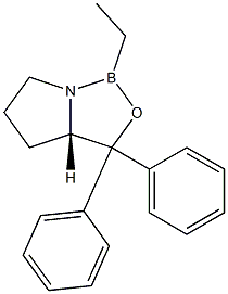 1H,3H-Pyrrolo[1,2-c][1,3,2]oxazaborole, tetrahydro-1-ethyl-3,3-diphenyl-, (S)- CAS#: 143800-16-2