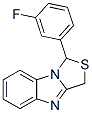 1H,3H-Thiazolo[3,4-a]benzimidazole, 1-(3-fluorophenyl)- CAS#: 136994-90-6