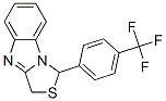1H,3H-Thiazolo[3,4-a]benzimidazole, 1-[4-(trifluoromethyl)phenyl]- CAS#: 136995-02-3