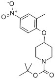 1N-BOC 4-(2'-METHYL-4'-NITROPHENOXY) PIPERIDINE CAS#: 138227-68-6