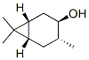 [1R-(1alpha,3alpha,4beta,6alpha)]-4,7,7-trimethylbicyclo[4.1.0]heptan-3-ol CAS#: 4017-88-3