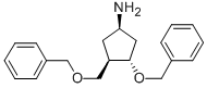 (1R, 3S, 4R)-3-Benzyloxy-4-(benzyloxymethyl)cyclopentanamine CAS#: 114826-86-7