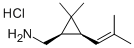(1R)-CIS-CHRYSANTHEMYLAMINE HYDROCHLORIDE, 95 CAS#: 144178-21-2