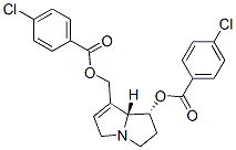 (1R-trans)-7-(((4-Chlorobenzoyl)oxy)methyl)-2,3,5,7a-tetrahydro-1H-pyr rolizin-1-yl 4-chlorobenzoate CAS#: 39818-11-6