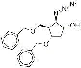 (1R,2R,3R,5S)-2-Azido-4-(phenylMethoxy)-3-[(phenylMethoxy)Methyl]-cyclopentanol CAS#: 117641-40-4