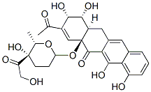 (1R,2S,4aS,12aR)-3-acetyl-1,2,6,7-tetrahydroxy-4a-[(2S,5S,6S)-5-hydroxy-5-(2-hydroxyacetyl)-6-methyl-oxan-2-yl]oxy-1,2,12,12a-tetrahydrotetracen-5-one CAS#: 30361-37-6