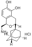 (-)-(1R,3S)-3-ADAMANTYL-1-(AMINOMETHYL)-3,4-DIHYDRO-5,6-DIHYDROXY-1H-2-BENZOPYRAN HYDROCHLORIDE CAS#: 145307-34-2