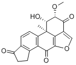 [1S-(1alpha,2alpha,11balpha)]-1,7,8,11b-tetrahydro-1-hydroxy-2-methoxy-11b-methylcyclopenta[7,8]phenanthro[10,1-bc]furan-3,6,9(2H)-trione CAS#: 3306-52-3