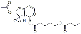 [1S-(1alpha,6alpha,7beta,7aalpha)]-6-acetoxy-6,7a-dihydro-4-[(isovaleryloxy)methyl]spiro[cyclopenta[c]pyran-7(1H),2'-oxiran]-1-yl isovalerate CAS#: 31078-10-1