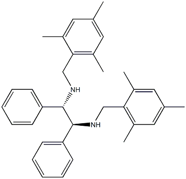1S,2S-N,N'-bis((2,4,6-triMethylphenyl)Methyl)-1,2-diphenyl-1,2-EthanediaMine CAS#: 124070-54-8