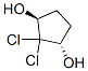 (1S,3S)-2,2-Dichlorocyclopentane-1,3-diol CAS#: 465-61-2