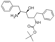 [(1S,3S,4S)-4-Amino-3-hydroxy-5-phenyl-1-(phenylmethyl)pentyl]-carbamic acid 1,1-dimethylethyl ester CAS#: 144163-85-9
