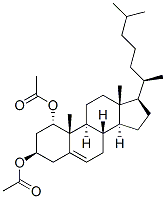 (1alpha,3beta)-cholest-5-ene-1,3-diyl diacetate CAS#: 35339-68-5
