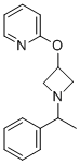 2-[1-(1-PHENYLETHYL)-3-AZETIDINYLOXY]PYRIDINE CAS#: 132924-58-4