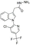 2-(1-[3-CHLORO-5-(TRIFLUOROMETHYL)-2-PYRIDINYL]-1H-INDOL-3-YL)ACETOHYDRAZIDE CAS#: 339099-27-3