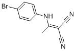 2-[1-(4-BROMOANILINO)ETHYLIDENE]MALONONITRILE CAS#: 360062-16-4