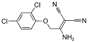 2-[1-AMINO-2-(2,4-DICHLOROPHENOXY)ETHYLIDENE]MALONONITRILE CAS#: 338417-66-6
