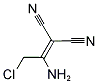 2-(1-AMINO-2-CHLOROETHYLIDENE)MALONONITRILE CAS#: 118645-77-5