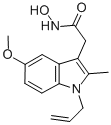 2-(1-Allyl-5-methoxy-2-methyl-1H-indol-3-yl)acetohydroxamic acid CAS#: 34024-38-9