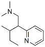 2-[1-[(Dimethylamino)methyl]-2-methylbutyl]pyridine CAS#: 33098-28-1