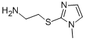 2-[(1-METHYL-1H-IMIDAZOL-2-YL)THIO]ETHANAMINE CAS#: 142313-55-1