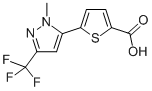 2-[1-METHYL-3-(TRIFLUOROMETHYL)PYRAZOL-5-YL]-THIOPHENE-5-CARBOXYLIC ACID CAS#: 175202-29-6