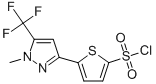 2-[1-METHYL-5-(TRIFLUOROMETHYL)PYRAZOL-3-YL]-THIOPHENE-5-SULFONYL CHLORIDE CAS#: 166964-31-4