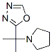 2-[1-Methyl-1-(1-pyrrolidinyl)ethyl]-1,3,4-oxadiazole CAS#: 32515-31-4