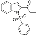 2-(1-OXOPROPYL)-1-(PHENYLSULFONYL)-1H-INDOLE CAS#: 121963-51-7