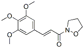 2-[1-Oxo-3-(3,4,5-trimethoxyphenyl)-2-propenyl]tetrahydroisoxazole CAS#: 38943-47-4