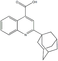 2-(1-adamantyl)quinoline-4-carboxylic acid CAS#: 119778-65-3