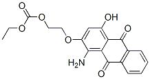 2-[(1-amino-9,10-dihydro-4-hydroxy-9,10-dioxo-2-anthryl)oxy]ethyl ethyl carbonate CAS#: 40530-60-7