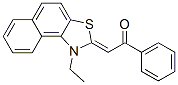2-(1-ethylnaphtho[1,2-d]thiazol-2(1H)-ylidene)-1-phenylethan-1-one CAS#: 35976-48-8