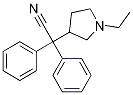 2-(1-ethylpyrrolidin-3-yl)-2,2-diphenylacetonitrile CAS#: 3212-87-1