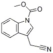 2-(1-methoxycarbonylindol-3-yl)acetonitrile CAS#: 115610-85-0