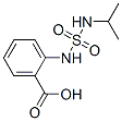 2-[[[(1-methylethyl)amino]sulphonyl]amino]benzoic acid CAS#: 38758-15-5