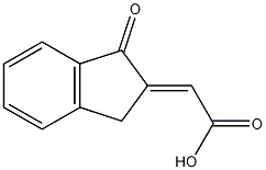 2-(1-oxo-1H-inden-2(3H)-ylidene)acetic acid CAS#: 114915-75-2