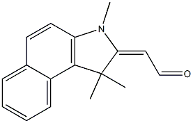 2-(1,1,3-triMethyl-1H-benzo[e]indol-2(3H)-ylidene)acetaldehyde CAS#: 123088-61-9