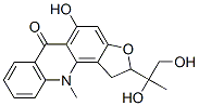2-(1,2-Dihydroxy-1-methylethyl)-1,11-dihydro-5-hydroxy-11-methylfuro[2,3-c]acridin-6(2H)-one CAS#: 37551-75-0