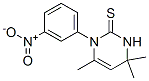 2 (1H)-Pyrimidinethione, 3,4-dihydro-4,4, 6-trimethyl-1-(3-nitrophenyl )- CAS#: 37489-52-4