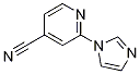 2-(1H-imidazol-1-yl)isonicotinonitrile CAS#: 158020-84-9