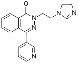 2-(2-(1-imidazolyl)ethyl)-4-(3-pyridyl)-1(2H)-phthalazinone CAS#: 137381-31-8