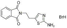 2-[2-(2-Amino-1,3-thiazol-5-yl)ethyl]-1H-isoindole-1,3(2H)-dione hydrobromide CAS#: 136604-50-7