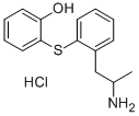 2-((2-(2-Aminopropyl)phenyl)thio)phenol hydrochloride CAS#: 128959-31-9