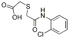 2-([2-(2-CHLOROANILINO)-2-OXOETHYL]SULFANYL)ACETIC ACID CAS#: 338421-17-3